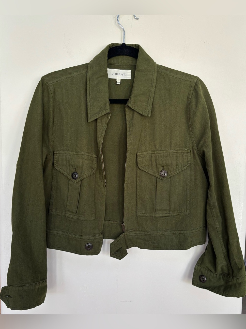 The Great Green Utility Jacket